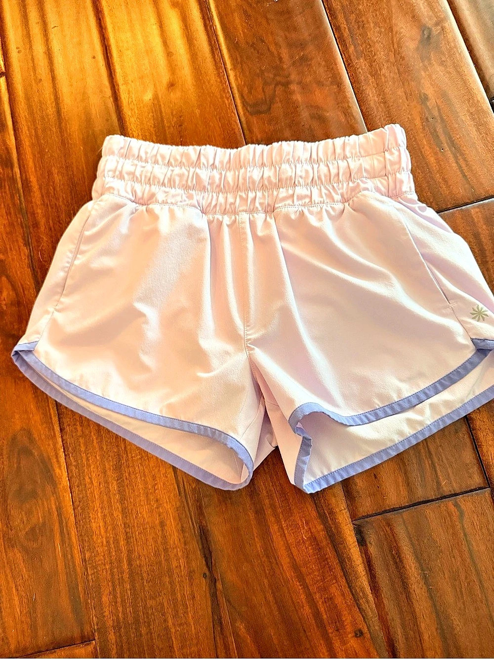 Athleta Girl Athletic Shorts in Purple Size 12 Like New